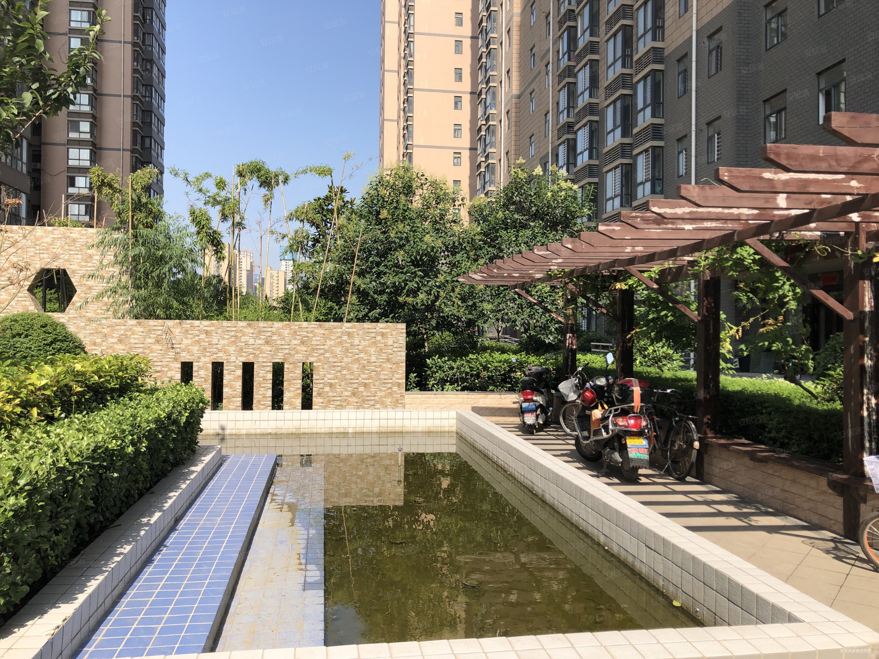 一线河景福锦花园3室精装好房双卫生间