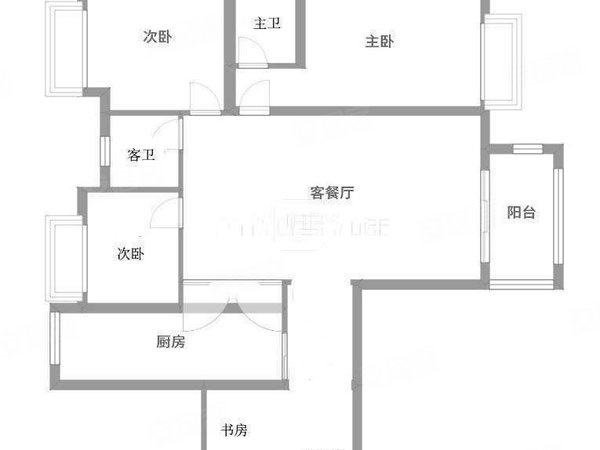 宜昌伍家岗东站兴润秋语台宜昌东站旁秋语台精装修大三房全房中央空调家具齐全拎包即住出租房源真实图片
