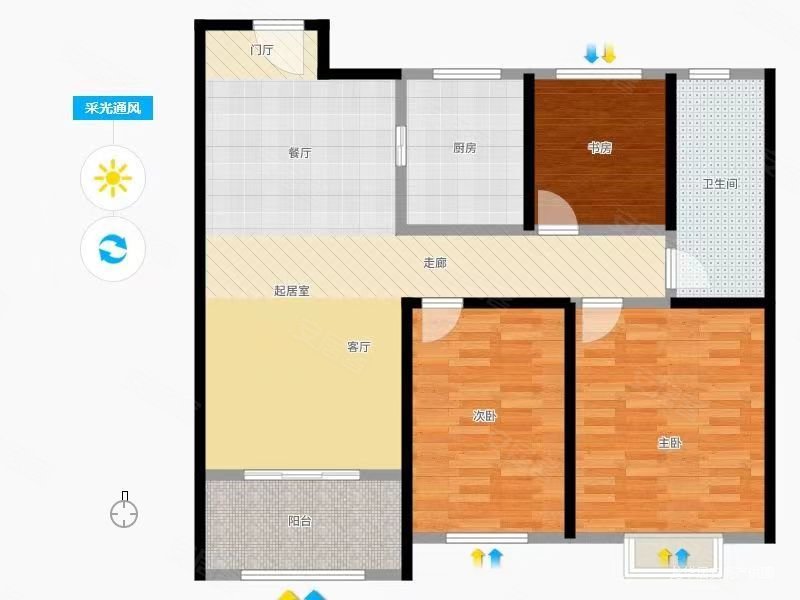 清华苑精装三房房东诚意出售视野非常好