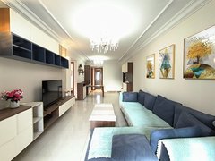 驻马店驿城高铁西站高铁旁 双气 市政供暖 软包床 精装全新家具 密码锁拎包入住出租房源真实图片