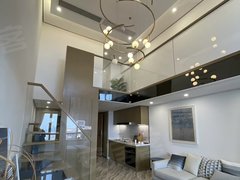 钦州钦北钦北城区世贸广场对面复式一房一厅出租家具家电齐全拎包入住免费看房交通出租房源真实图片