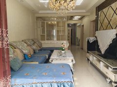 吴忠利通吴忠万达广场黄河明珠1楼106平米2室精装家具家电齐全月租1200出租房源真实图片