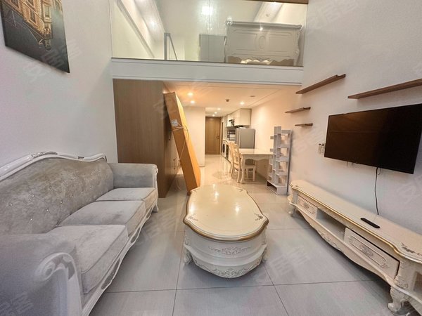 【多图】中海花湾壹号(商住楼),广钢新城租房,中空花湾公寓大一房复式