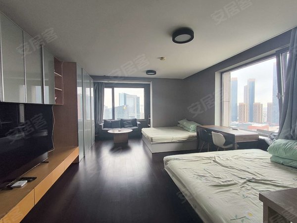 【多图】颐和国际,五四广场租房,颐和国际 1室1厅1卫 电梯房 精装修60