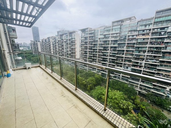 【多图】天健现代城,龙岗中心城租房,位置安静看花园,价格可谈厅出7米