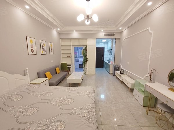 庆阳西峰西峰城区帝景苑四中附近,精装公寓,冰箱,洗衣机齐全,可做饭!