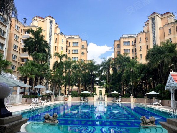 广州越秀二沙岛金亚花园(别墅)二沙岛金亚花园,小区停车方便,小区环境