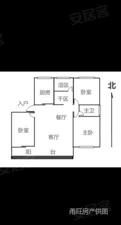 维科望江府3室2厅2卫117.23㎡南390万