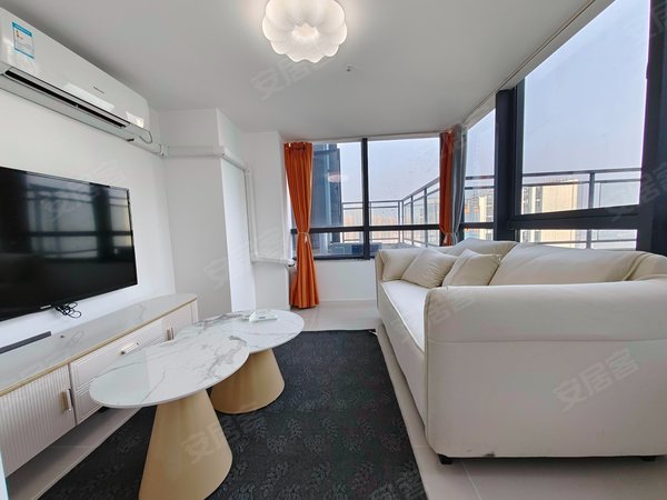 燕郊蓝润天府mic(商住楼)包物业 可月付五号线南湖立交地铁口套二出租