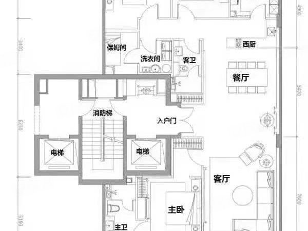 北京海淀万柳万柳书院万柳书院 3室2厅2卫 客厅朝南 主卧朝南出租房源