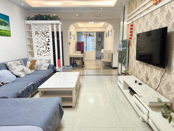 周口川汇沙河北金域华庭金域华庭 精装修两室两厅 家具家电齐全 图片