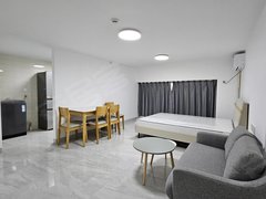 广州南沙金洲越秀国际公寓 单层整租一房一厅 独立厨房 拎包入住出租房源真实图片