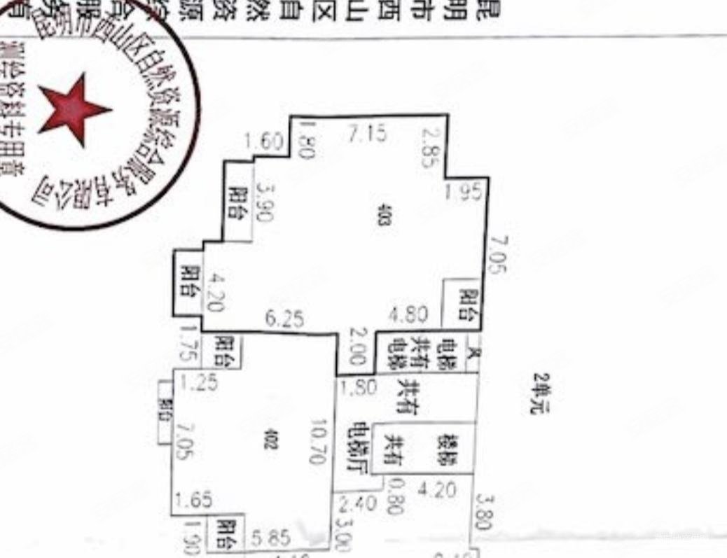 公园1903蒙塔溪两套连通,五房,中间好楼层,日照充足