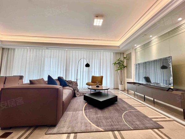 重庆江北寸滩中国铁建西派城2期西派城二期 4房 全新 看江 拎包入住.