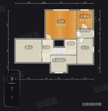 龙溪汉帝顿6室2厅3卫315.5㎡南北350万