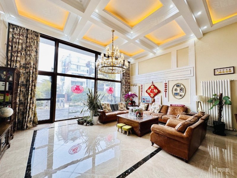 新上鲁信未央花园带百平方正庭院墅级挑空复式洋房有车位