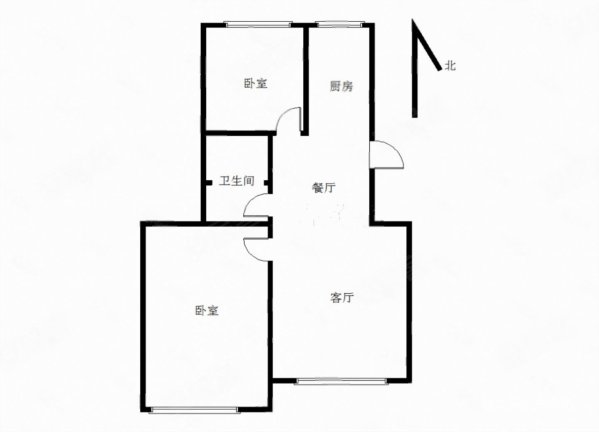 天合阳光城C区2室2厅1卫91.34㎡南北65万