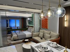 乐陵城区新一中奥林单身公寓高层。精装修，日租，月租出租房源真实图片
