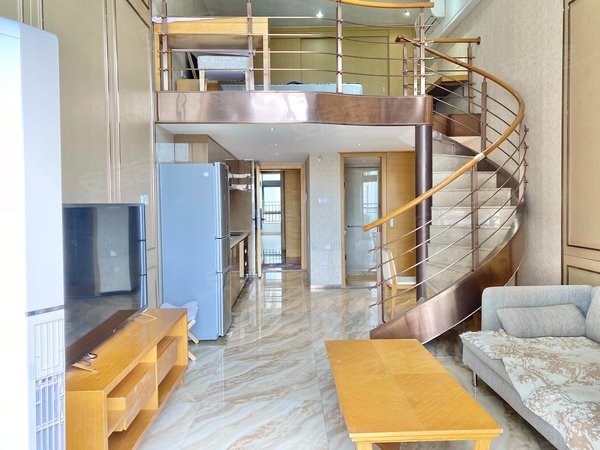 公园旁 挑空复式1房 精装修 公园景观有阳台随时看,天河租房-广州58