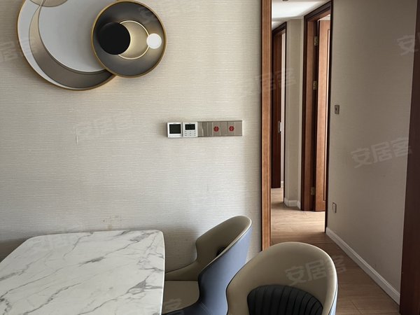 海宁长安镇农发区绿城华景川之江明月绿城之江明月 豪华装修 全屋定制 中央空调出租房源真实图片