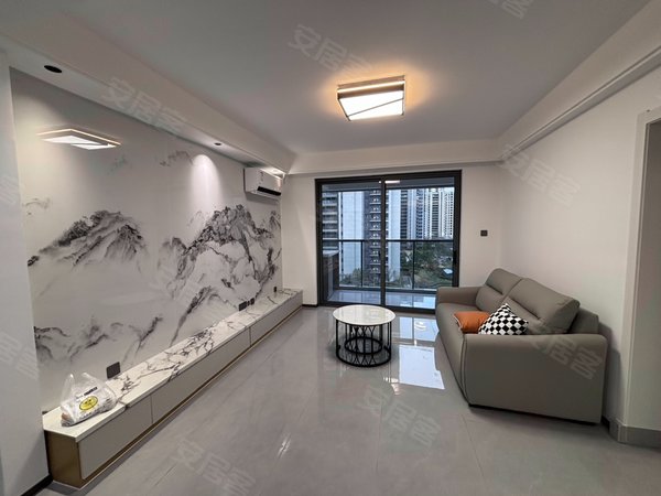 海宁长安镇农发区万城杭悦府下沙奥莱 杭悦府 精装修3房2卫 可合租 拎包入住 有密码出租房源真实图片