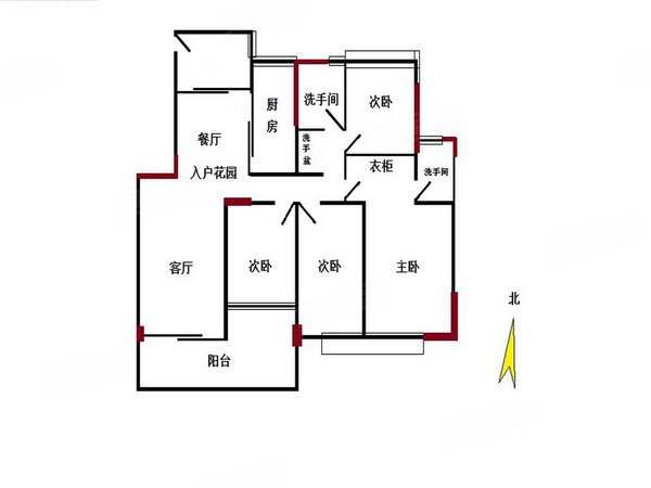 广州海珠琶洲雅郡花园雅郡花园南向望果园四房  带负一层车位出租房源