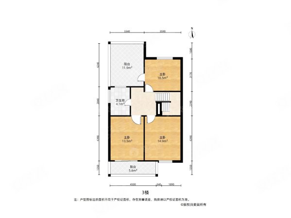 运盛美之国花园7室3厅4卫299㎡西南1350万