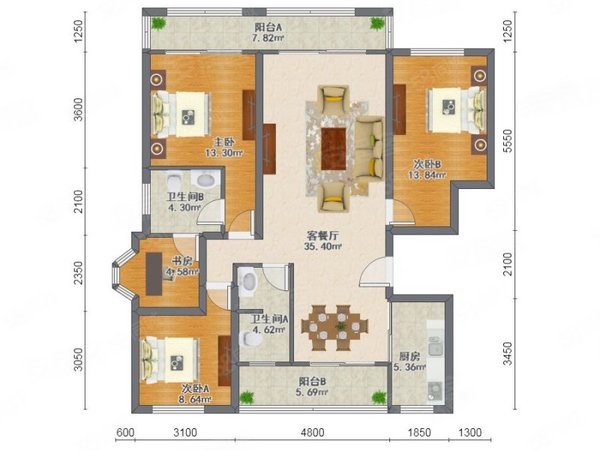 【多图】中南锦苑(常熟),虞山租房,近体育馆,全天采光,双阳台!