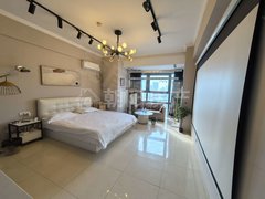 淮南田家庵淮南时代广场新上 商贸附近  东方国际广场精装公寓  诚心出租出租房源真实图片