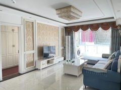 临沂沂水东方购物中心水岸华庭电梯120平3室精装,家具家电齐全,3台空调,带车位出租房源真实图片