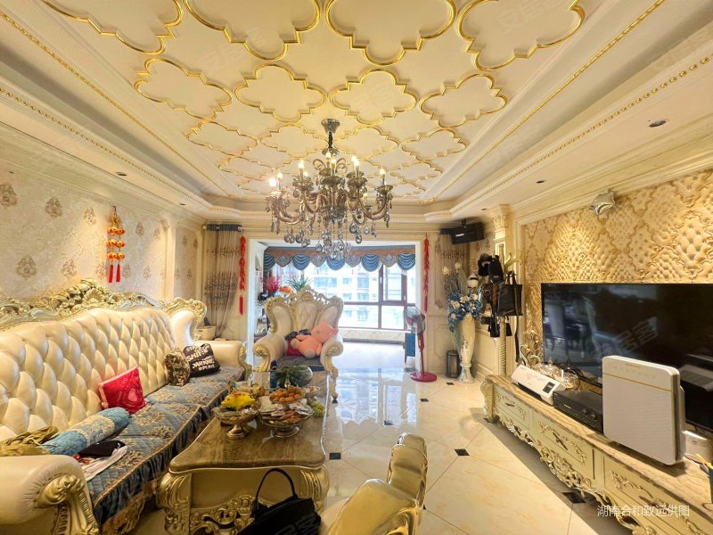 浏阳河红橡华园品质小区带中央空调60万豪华装修拎包入住