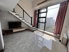 杭州萧山钱江世纪城地铁口独门独户 LOFT 大落地窗 挑空港汇中心 精装修出租房源真实图片