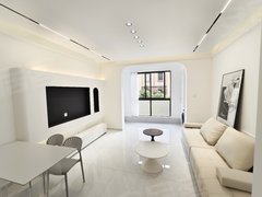 诸暨诸暨市区陶朱街道东渡玺悦1室1厅 奶油风格 家具家电齐全 拎包入住包物业出租房源真实图片