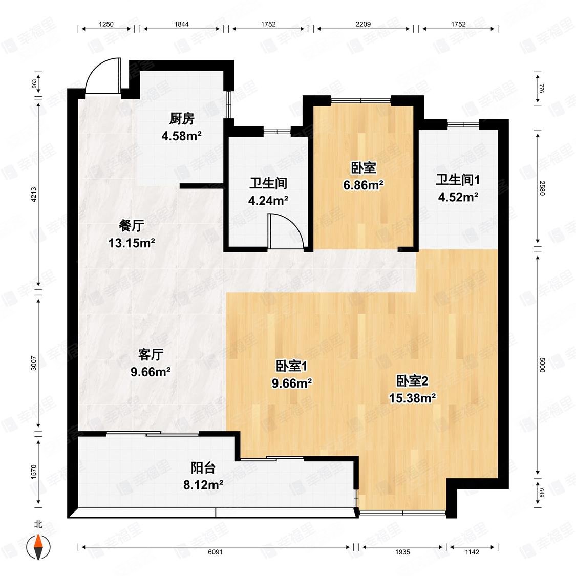 2号5号金山地铁2022年次新房榕心映月毛坯三房
