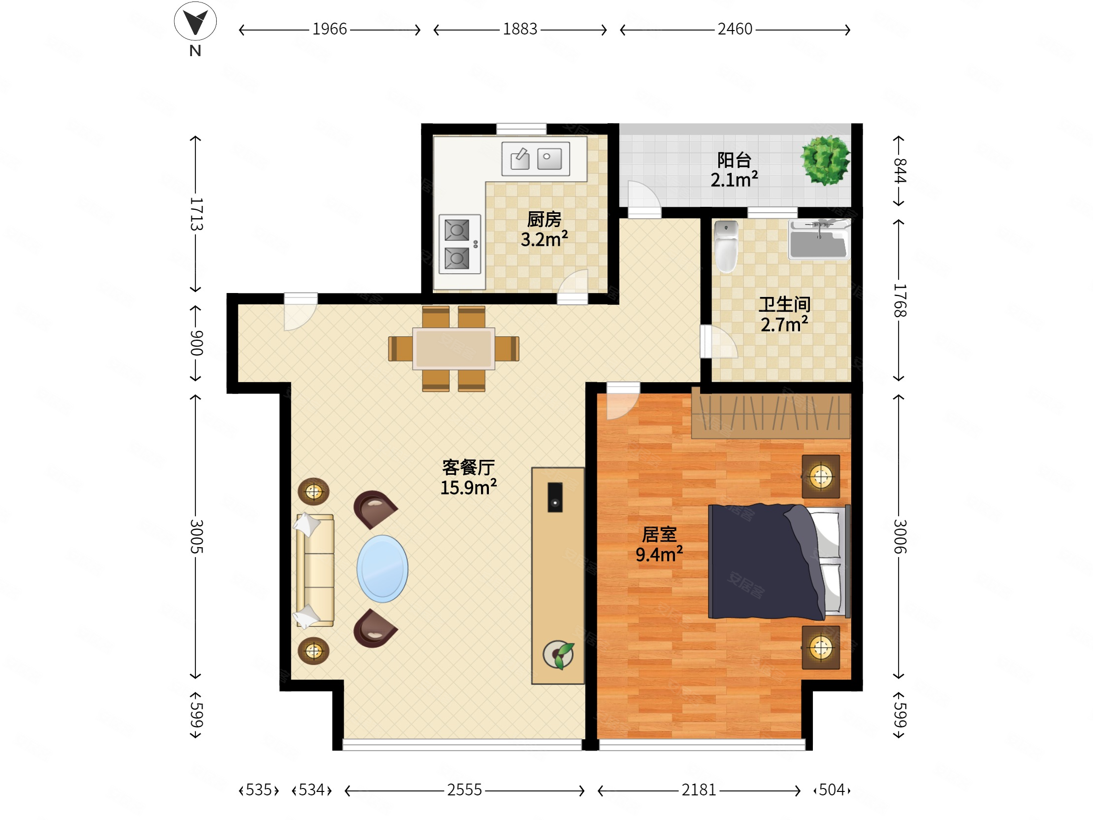 龙华地铁口一房一厅价格有惊喜欢迎咨询