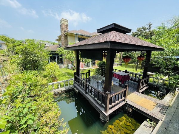 杭州富阳银湖九龙山庄(别墅)亚运场馆旁 绿城物业 首租!