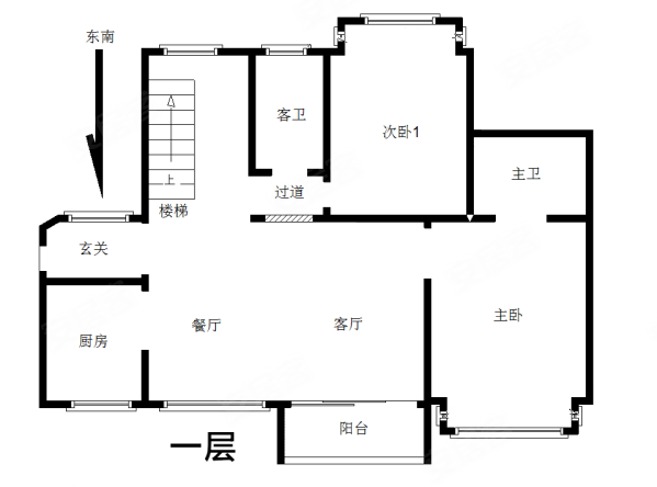 华发水岸(二期)3室2厅3卫131.26㎡南330万