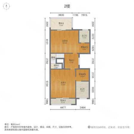 国瑞城源墅8室2厅5卫338.8㎡南北350万