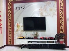 禹城城区东方大厦大禹学院附近 精装二楼三室家具家电全月租650 看房方便出租房源真实图片