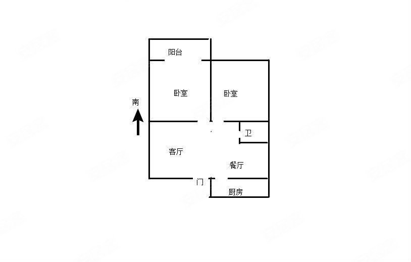 同城花园铁四局旁两室朝南采光无遮挡不靠马路看房方便