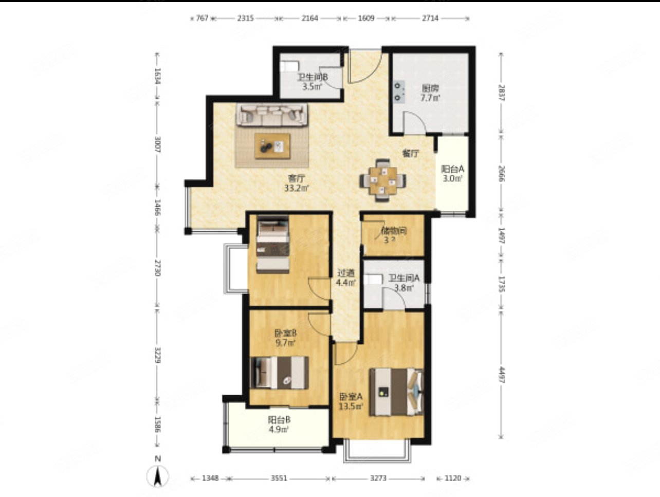 曲江澜山精装三室刚需不二选择地理位置优越近曲江