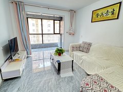 枣庄滕州龙泉奥体花园,精装,两室两厅一卫,家具家电齐全出租房源真实图片