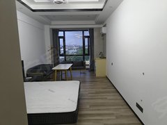 江山城区江山市区保真实拍！明珠城电梯房 单身公寓有阳台  精装齐全出租房源真实图片