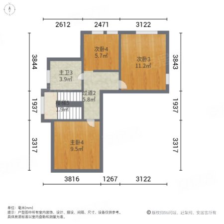 保利叶语(一期别墅)5室3厅3卫232.22㎡南1550万