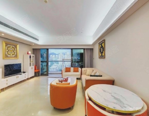 东海国际公寓2室2厅2卫136.49㎡南北1100万