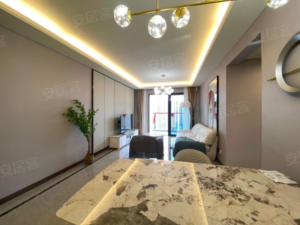 成都成华动物园碧桂园锦樾府押一付一小清新风格全新出租 地铁直达