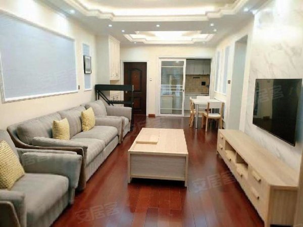 天元美居乐 2室2厅2卫 电梯房 精装修 押一付一 可短租,岳塘租房-湘潭