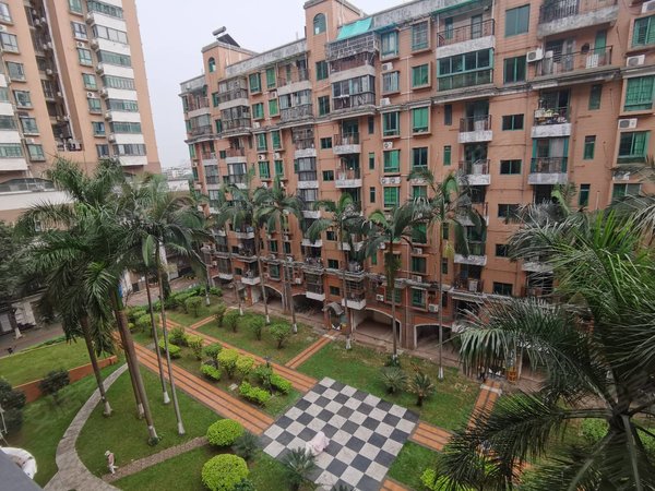 【多图】华港花园,天河公园租房,电梯小高层2房2厅 静谧 方正舒适空气