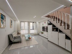 阿克苏阿克苏市阿克苏城区蓝晶公馆，年租3W精装Loft公寓，双卫，带空调，世纪广场出租房源真实图片