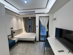 深圳宝安沙井万科星城公寓一房出租，保养非常好家私家电很新，随时入住出租房源真实图片